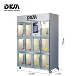 Smart Refrigerated Flower Bouquet Vending Machine 2