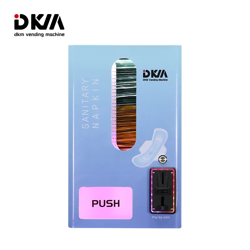 Wall Mounted Sanitary Towel Napkins Pads Vending Machine