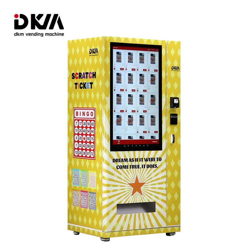 Lottery Scratch Off Ticket Vending Machine
