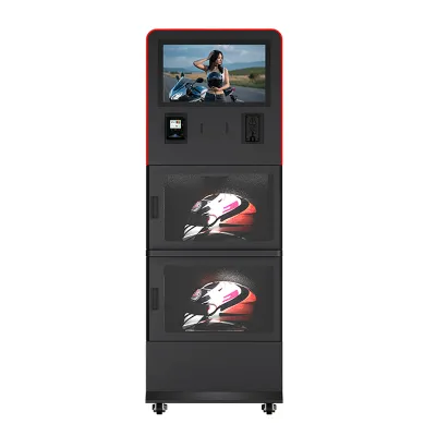 Helmet Cleaning Vending Machine