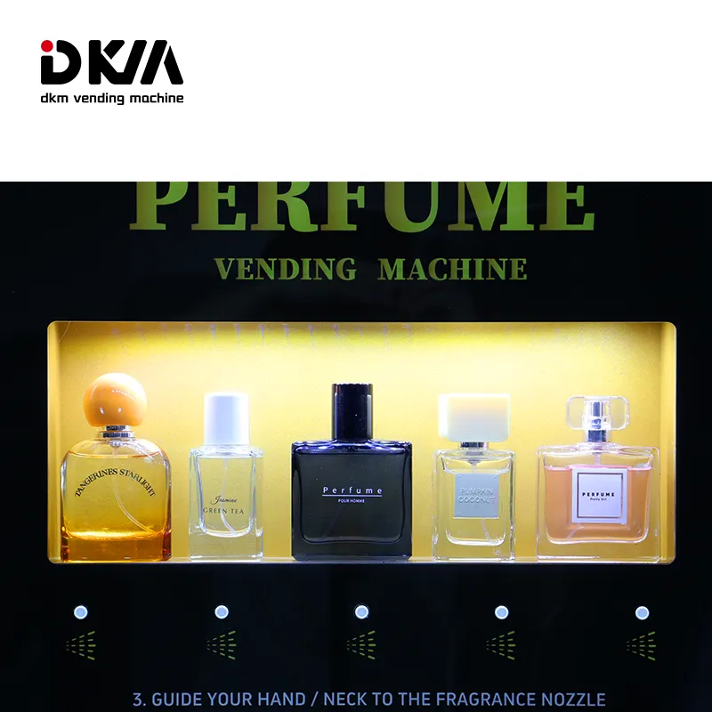 Perfume Spray And Dispenser Vending Machine