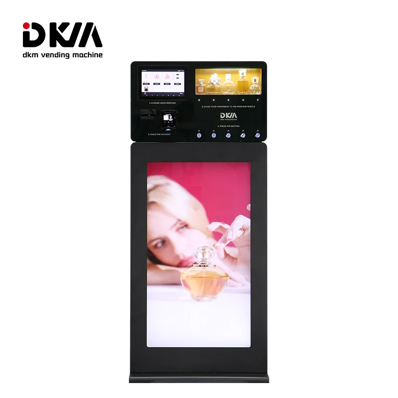 Free Standing Perfume Spray Vending Machine