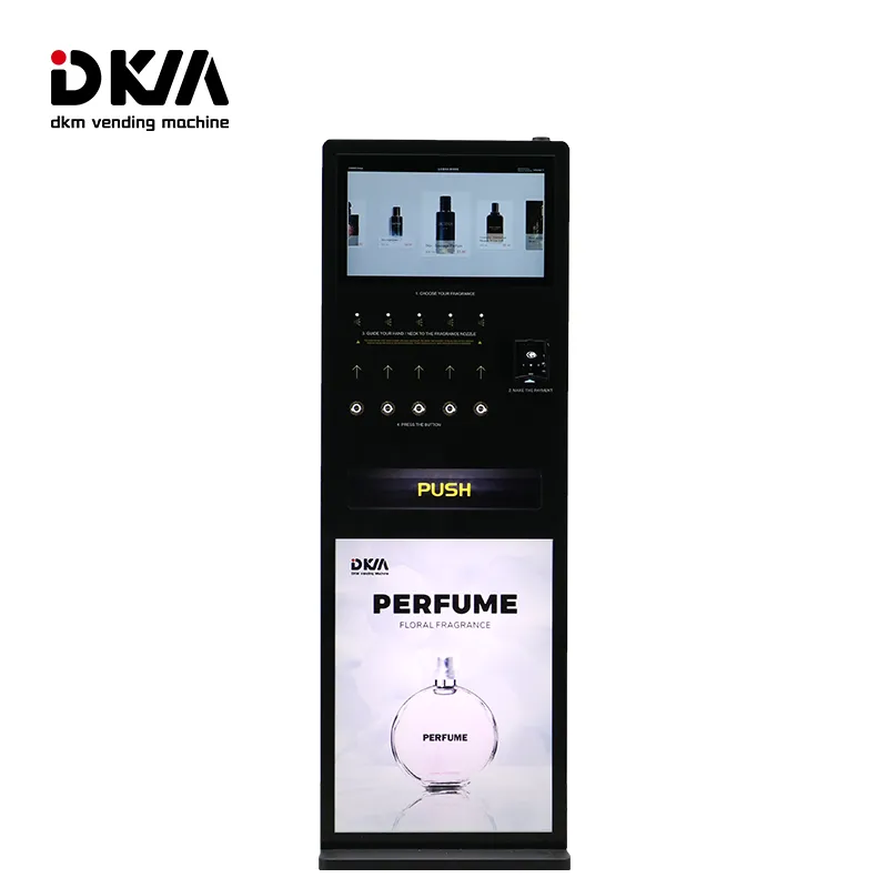 Standing Perfume Spray And Sell Vending Machine