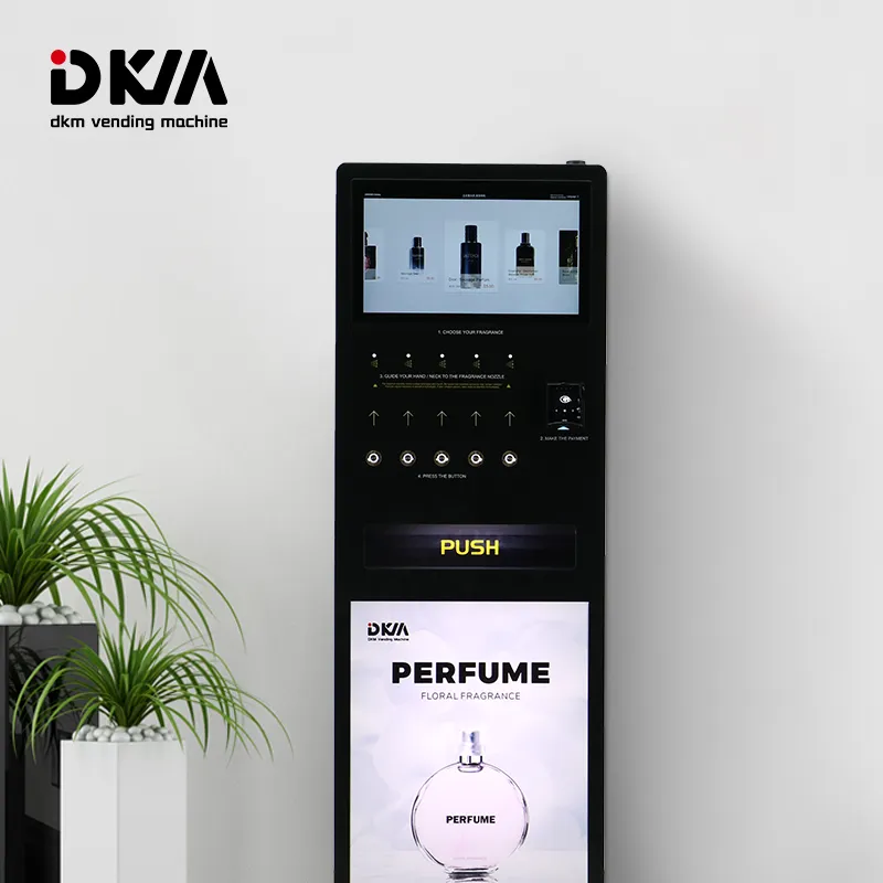 Standing Perfume Spray And Sell Vending Machine