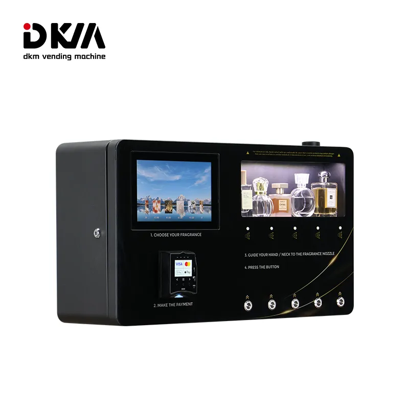 Wall Mounted Smart Cologne Fragrance Perfume Spray Vending Machine