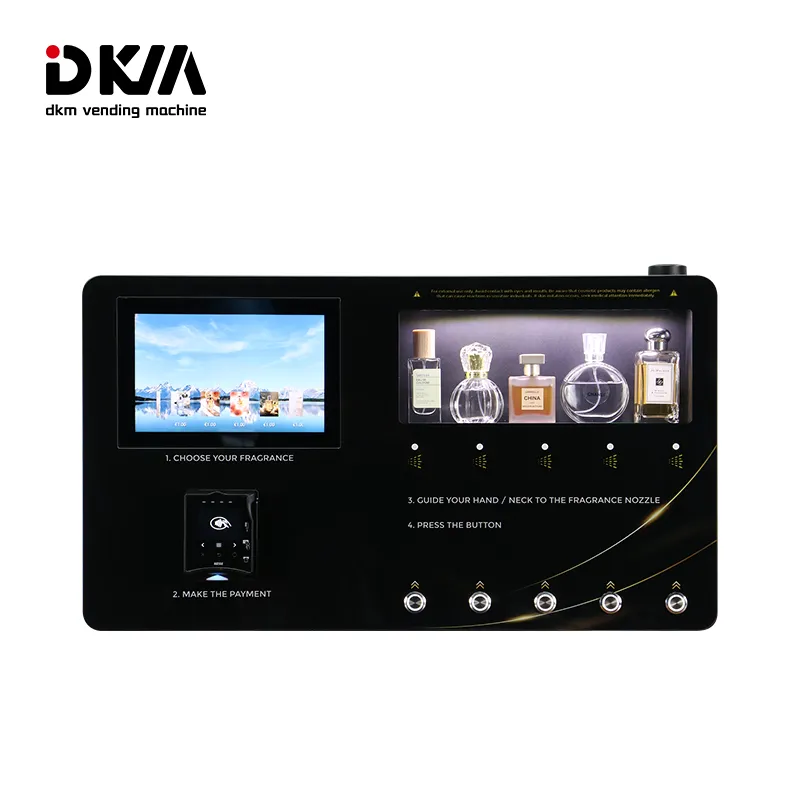 Wall Mounted Smart Cologne Fragrance Perfume Spray Vending Machine