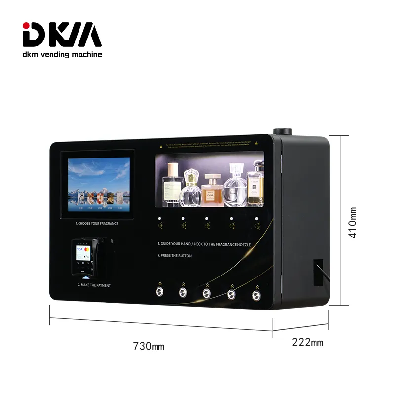 Wall Mounted Smart Cologne Fragrance Perfume Spray Vending Machine
