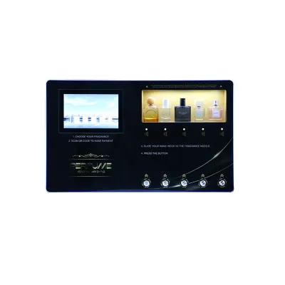 Perfume Vending Machine With QR Code Payment And LED Light
