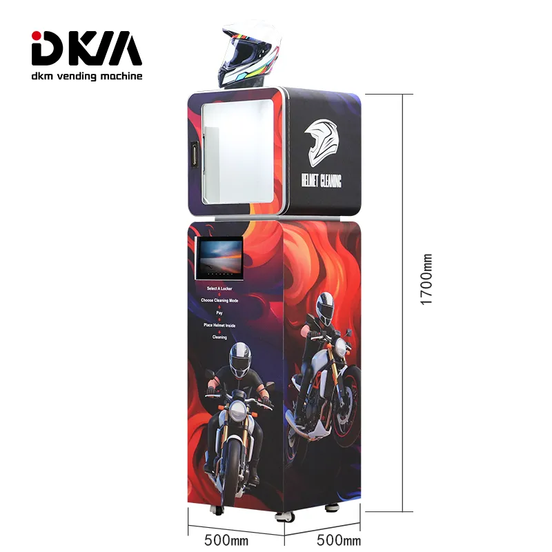 Single Helmet Disinfecting Sanitation Vending Machine