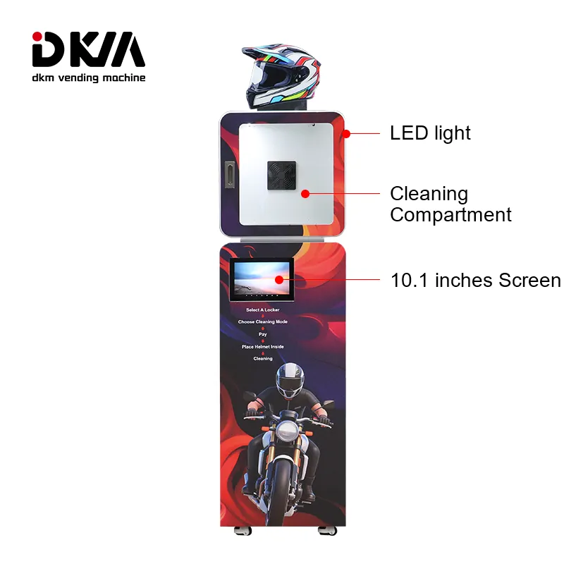 Single Helmet Disinfecting Sanitation Vending Machine