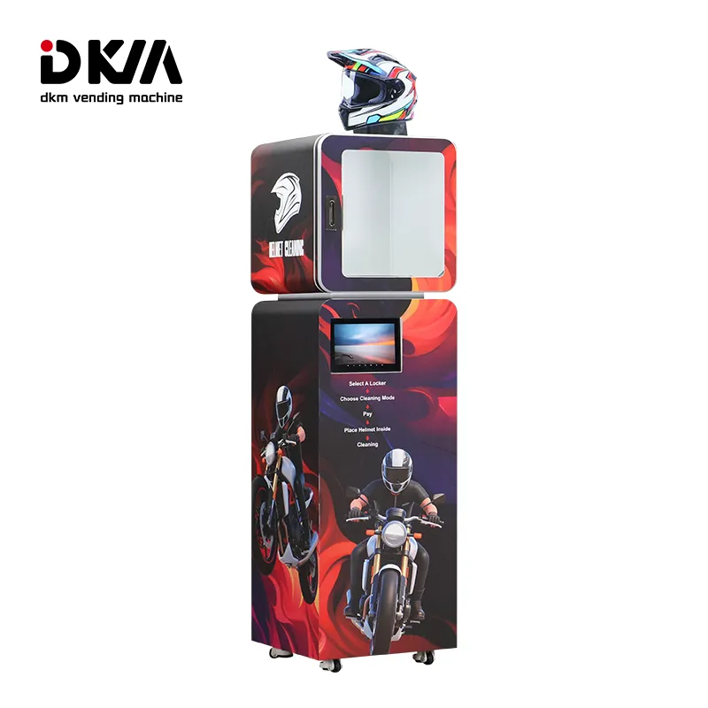 Single Helmet Disinfecting Sanitation Vending Machine