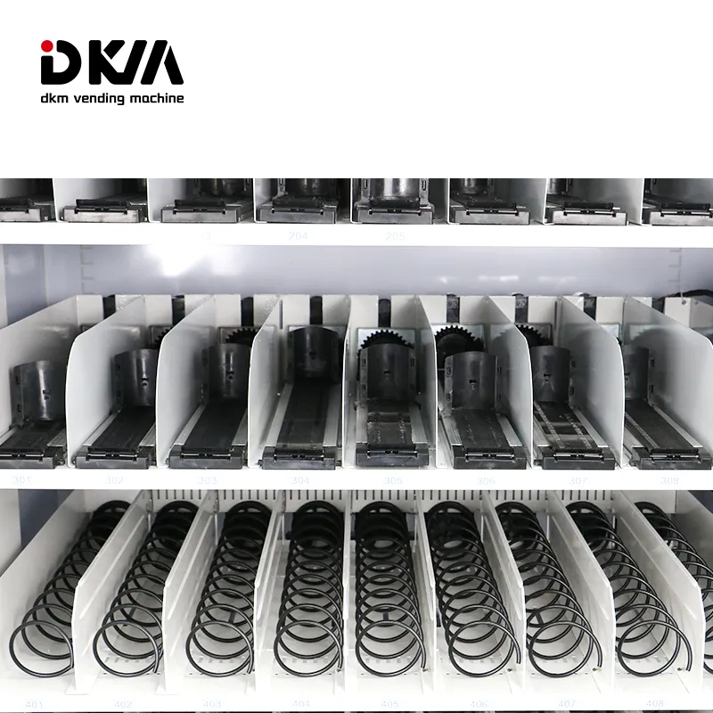 Vending Machine With Elevator And Age Verification Camera