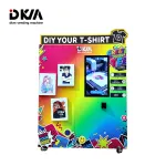 UV CMYK Custom T-Shirt DIY Printing Vending Machine Kiosk 1